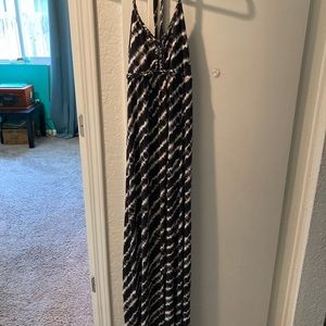 Patterned maxi dress